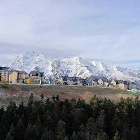 Rénové Peyragudes - 8 Pers, Balcon, 2 + Cabine, Parking Gratuit, Proche Pistes - Fr-1-695-10 Germ