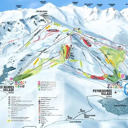 Apartment Renove Peyragudes - 8 Pers, Balcon, 2 + Cabine, Parking Gratuit, Proche Pistes - Fr-1-695-10 *