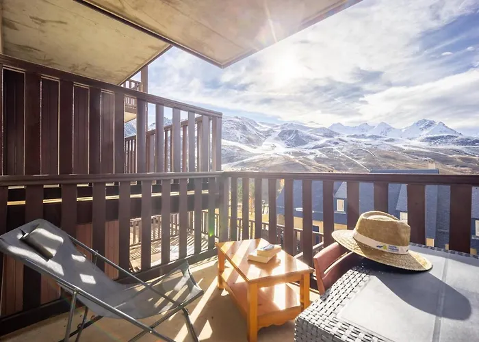 Renove Peyragudes - 8 Pers, Balcon, 2 + Cabine, Parking Gratuit, Proche Pistes - Fr-1-695-10